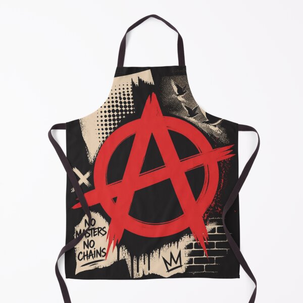 Item preview, No Masters No Chains Anarchy Punk designed and sold by ERODED SELF.