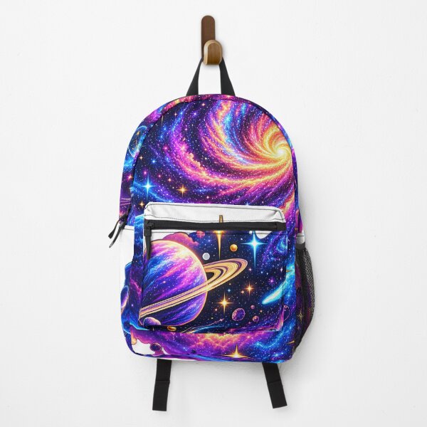 Item preview, Colorful Cosmic Galaxy with Planets designed and sold by TinyWeird.
