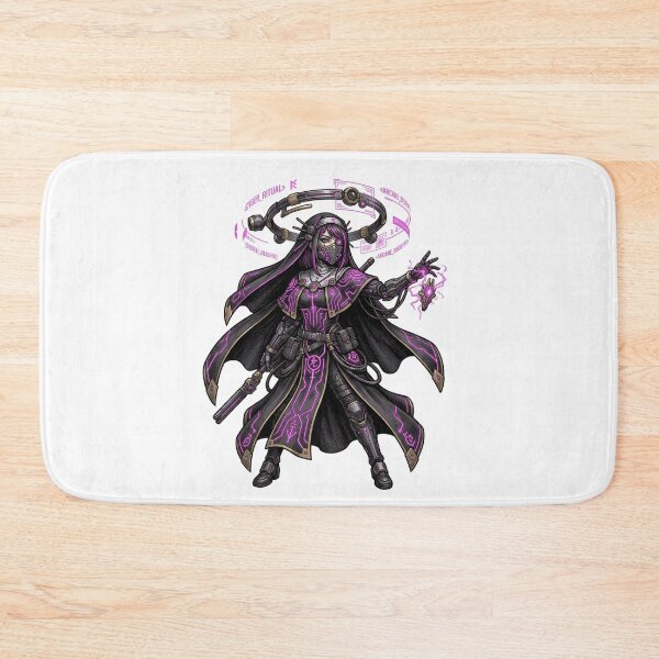 Item preview, Cyber Gothic Priestess Mecha Anime Nun Dark Techwear Aesthetic designed and sold by mood-draftsman.