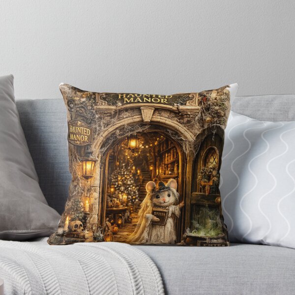 Item preview, Haunted Manor Mouse – Cute Gothic Halloween Art designed and sold by GSizzle1.