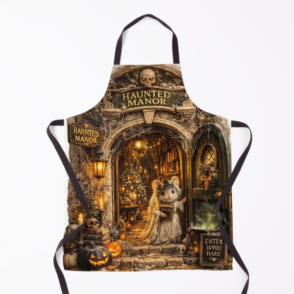 Item preview, Haunted Manor Mouse – Cute Gothic Halloween Art designed and sold by GSizzle1.