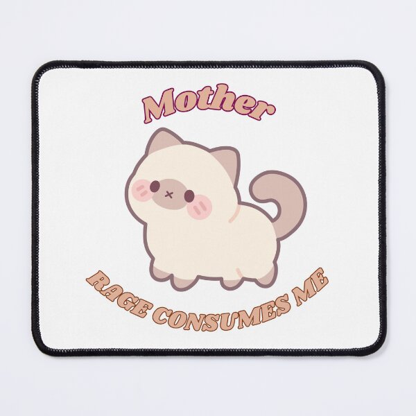 Item preview, Siamese kitty with funny quote designed and sold by CursedButCute1.