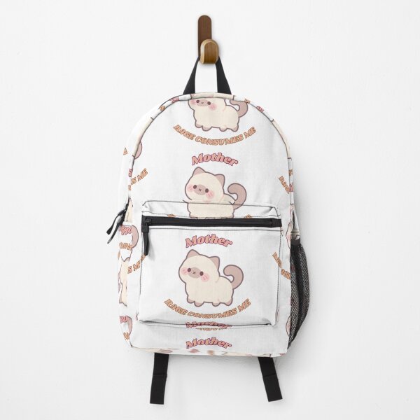 Item preview, Siamese kitty with funny quote designed and sold by CursedButCute1.