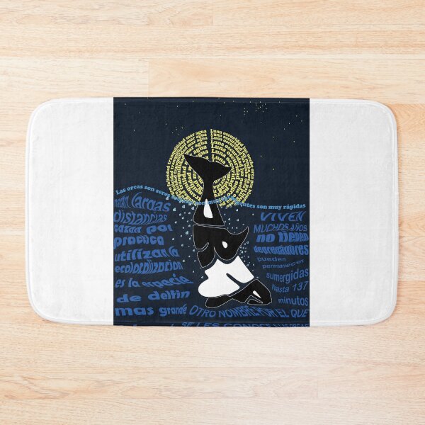 Item preview, Typographic Poster Killer Whale designed and sold by MINSET.