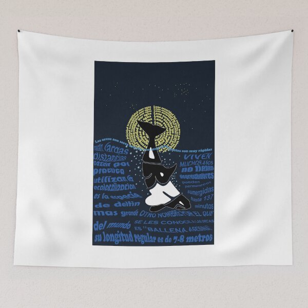 Item preview, Typographic Poster Killer Whale designed and sold by MINSET.