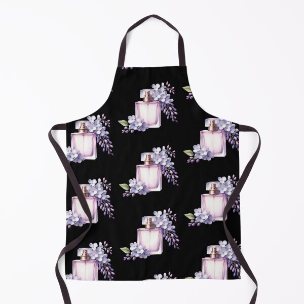 Item preview, Perfume Bottle with Lilac Flowers designed and sold by virdeiz.