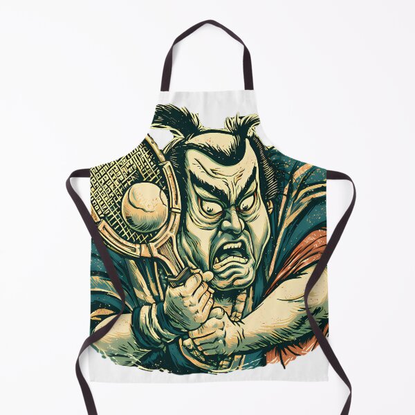 Item preview, Samurai Tennis Player Ukiyo-e designed and sold by Structure-Blue.