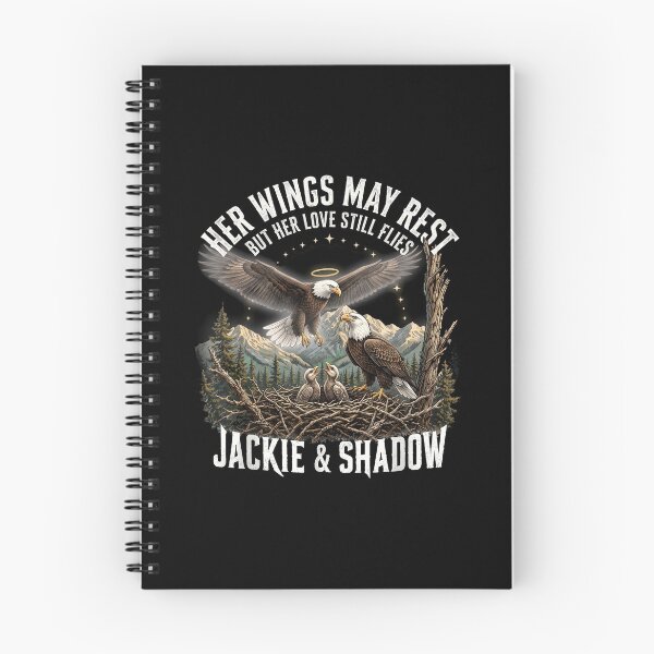 Item preview, Jackie Shadow Bald Eagle Family Memorial Tribute designed and sold by hemagamo.