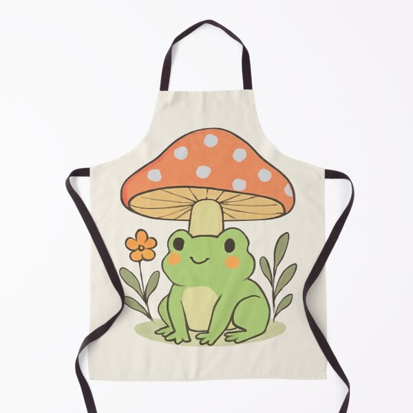 Item preview, Cute Cottagecore Frog Under Mushroom Vintage Aesthetic designed and sold by KeySeen.