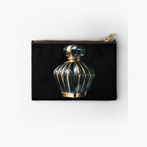 Item preview, Elegant Black and Gold Perfume Bottle designed and sold by virdeiz.
