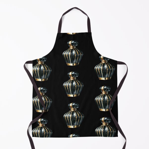 Item preview, Elegant Black and Gold Perfume Bottle designed and sold by virdeiz.