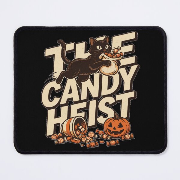 Item preview, Halloween Cat - The Candy Heist designed and sold by No Excuses Supply.