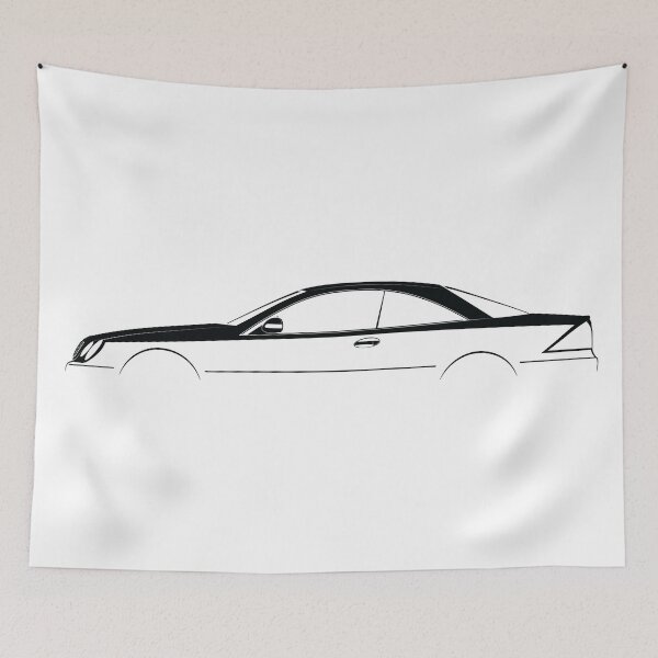 Item preview, CL-Class (C215) (Black) designed and sold by Car Silhouettes.