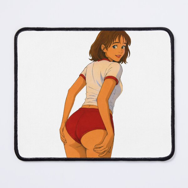 Item preview, Cartoon Girl Pin-Up – Red Shorts Classic Animation designed and sold by Hollow Moon Studios..
