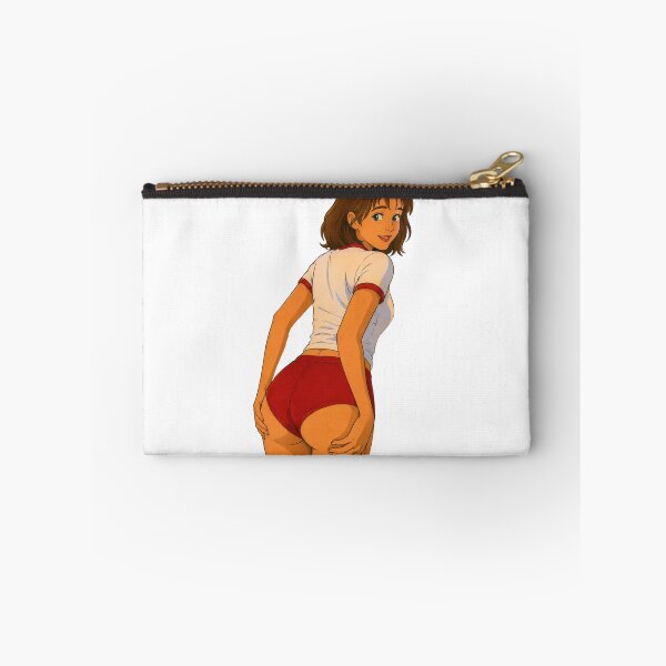 Item preview, Cartoon Girl Pin-Up – Red Shorts Classic Animation designed and sold by  Hollow Moon Studios..