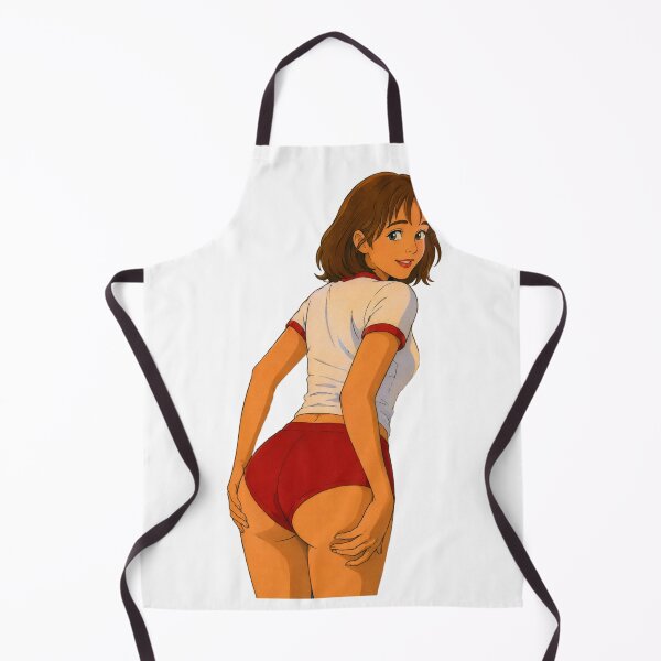 Item preview, Cartoon Girl Pin-Up – Red Shorts Classic Animation designed and sold by Hollow Moon Studios..