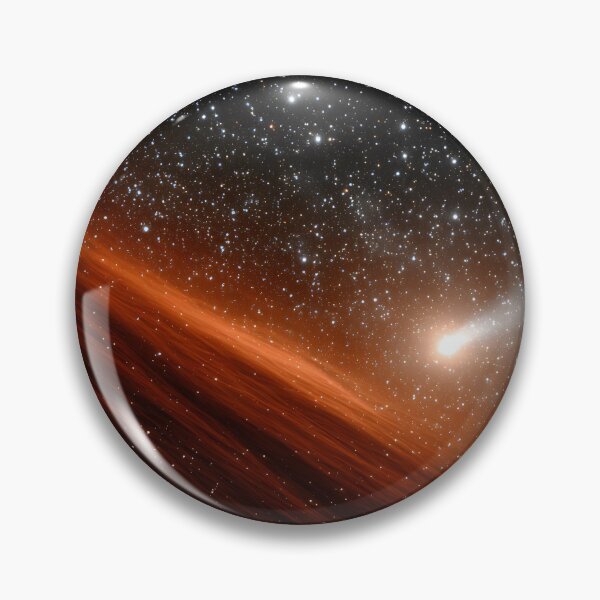 Item preview, Comet Tearing Through Red Galactic Dust designed and sold by ThaCriações.