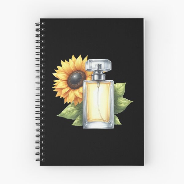 Item preview, Girasol y frasco de perfume designed and sold by virdeiz.
