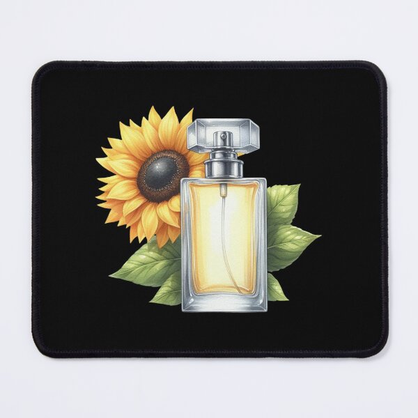 Item preview, Sunflower and Perfume Bottle designed and sold by virdeiz.