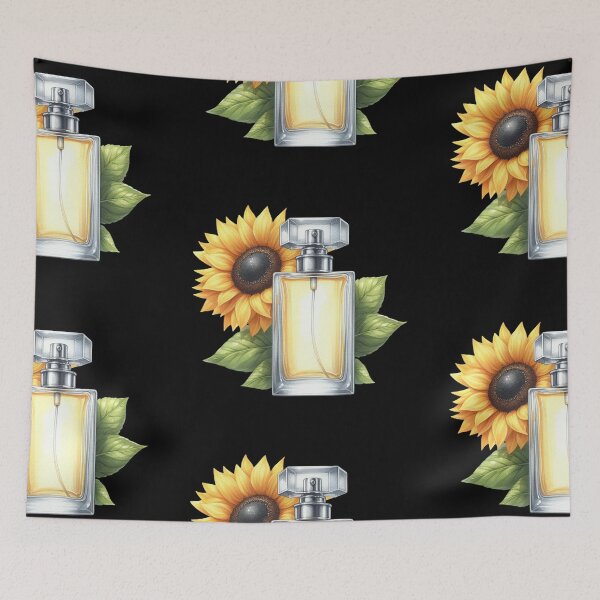 Item preview, Sunflower and Perfume Bottle designed and sold by virdeiz.