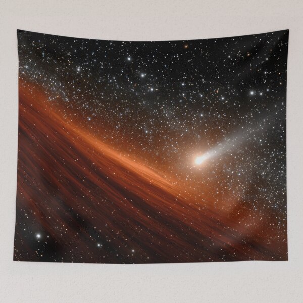 Item preview, Comet Tearing Through Red Galactic Dust designed and sold by ThaCriações.
