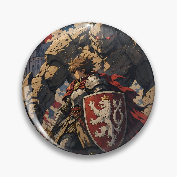 Item preview, Czechia Knight Bruncvik Golem Prague Design designed and sold by VoidAnimeStudio.