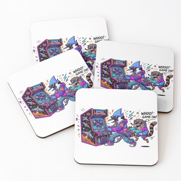 Item preview, Mordecai and Rigby Arcade - Urban Style designed and sold by conamor-bymel.