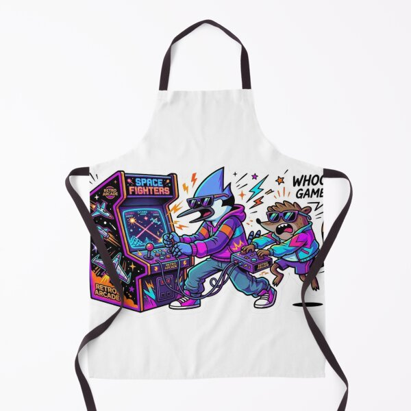 Item preview, Mordecai and Rigby Arcade - Urban Style designed and sold by conamor-bymel.