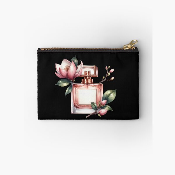 Item preview, Elegant Perfume Bottle with Flowers designed and sold by virdeiz.