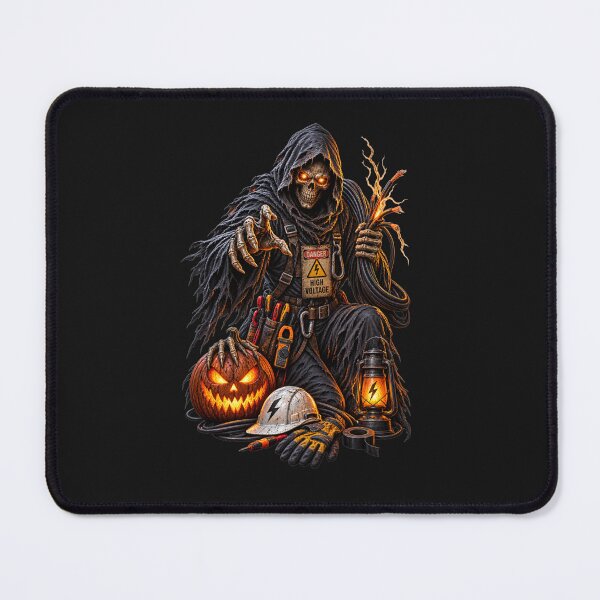 Item preview, High Voltage Reaper Electrician Halloween designed and sold by juliorivera46.