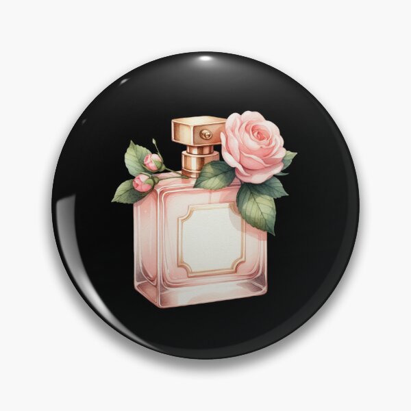 Item preview, Elegant Perfume Bottle with Rose designed and sold by virdeiz.
