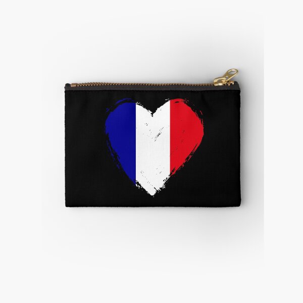 Item preview, Distressed France Flag Heart FR designed and sold by shitpostee.