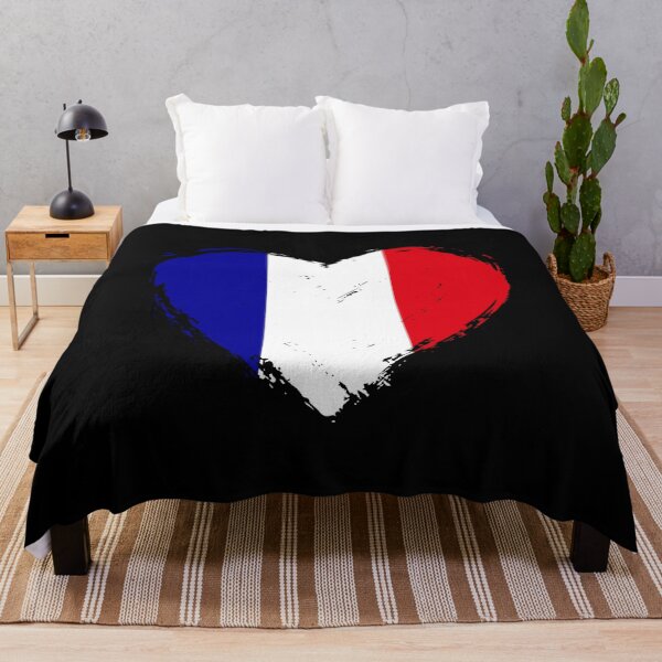 Item preview, Distressed France Flag Heart FR designed and sold by shitpostee.