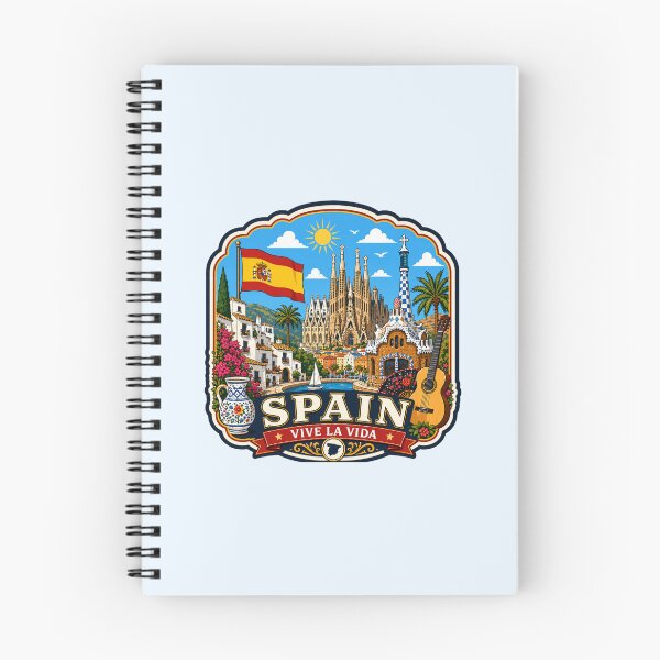 Item preview, Spain - Vive La Vida designed and sold by Myra365Art.