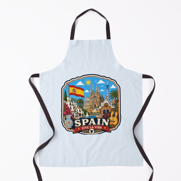 Item preview, Spain - Vive La Vida designed and sold by Myra365Art.
