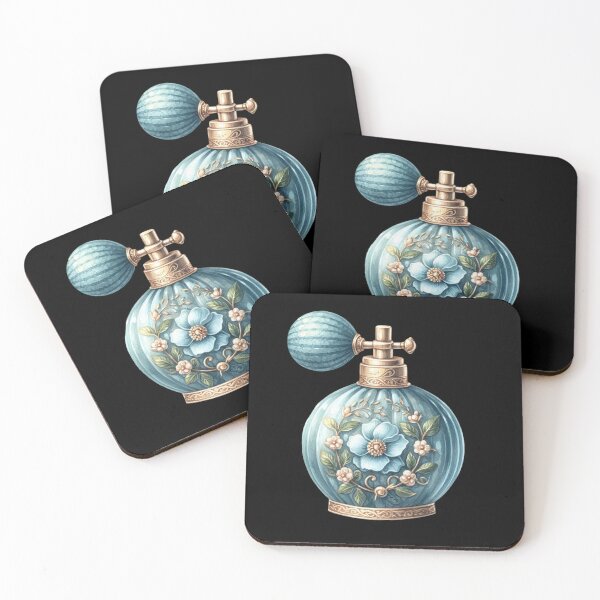 Item preview, Vintage Floral Perfume Bottle designed and sold by virdeiz.