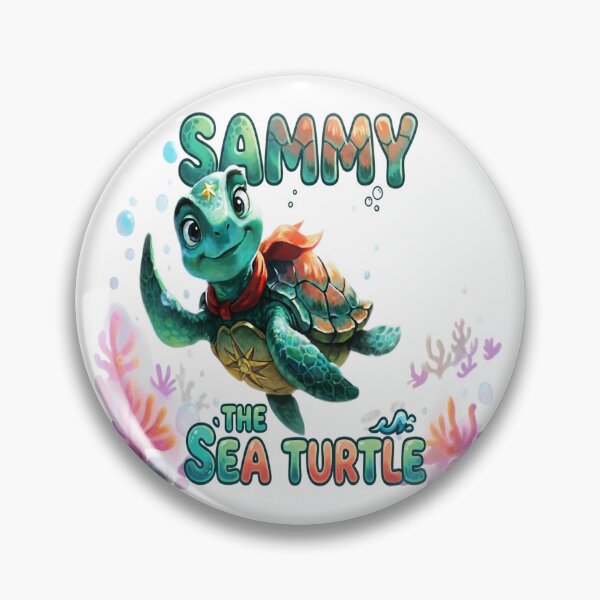 Item preview, Sammy the Sea Turtle designed and sold by ArtC-Designs by Kathy Higgins.