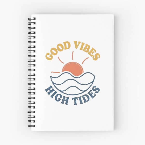 Item preview, Good Vibes High Tides Retro Beach Wave Classic T-Shirt | Vintage 70s Sunset Coastal Ocean Aesthetic Gift designed and sold by ASN STUDIO.