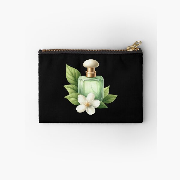 Item preview, Perfume Bottle with Floral Elements designed and sold by virdeiz.