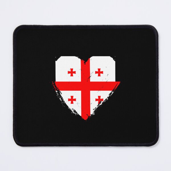 Item preview, Distressed Georgia Flag Heart GE designed and sold by shitpostee.