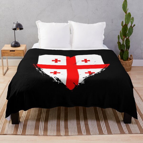 Item preview, Distressed Georgia Flag Heart GE designed and sold by shitpostee.