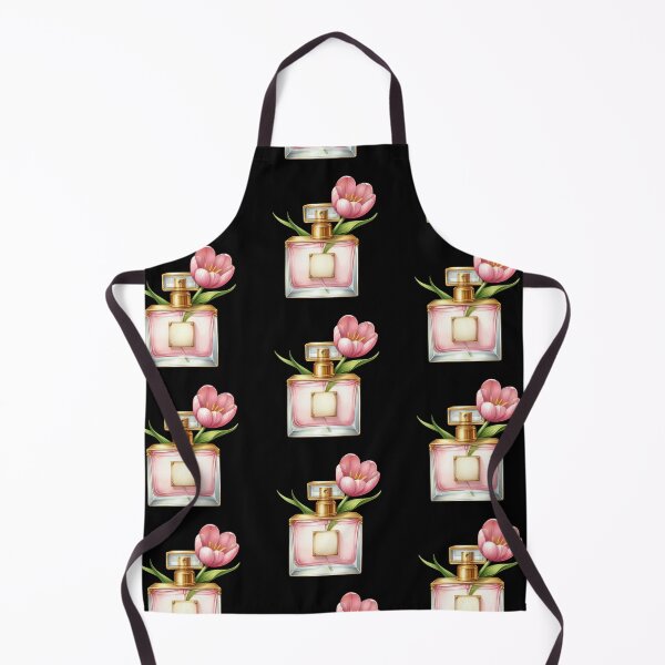 Item preview, Perfume Bottle with Pink Tulip designed and sold by virdeiz.
