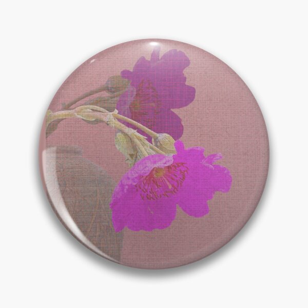 Item preview, Pair of fuchsia poppies  designed and sold by RhoQA.