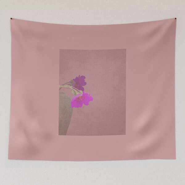 Item preview, Pair of fuchsia poppies  designed and sold by RhoQA.