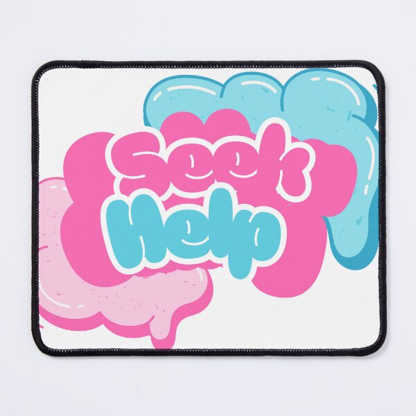 Item preview, Seek Help designed and sold by Creepy Princess Creations.