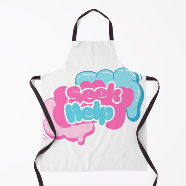 Item preview, Seek Help designed and sold by Creepy Princess Creations.