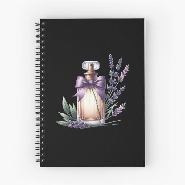 Item preview, Elegant Perfume Bottle with Lavender designed and sold by virdeiz.