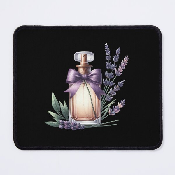 Item preview, Elegant Perfume Bottle with Lavender designed and sold by virdeiz.
