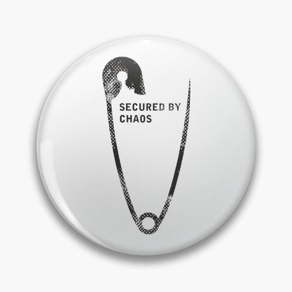 Item preview, Secured by Chaos Safety Pin Punk | Grunge Alternative Streetwear Design designed and sold by Buldakov.
