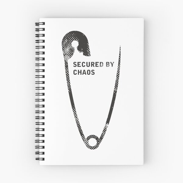 Item preview, Secured by Chaos Safety Pin Punk | Grunge Alternative Streetwear Design designed and sold by Buldakov.